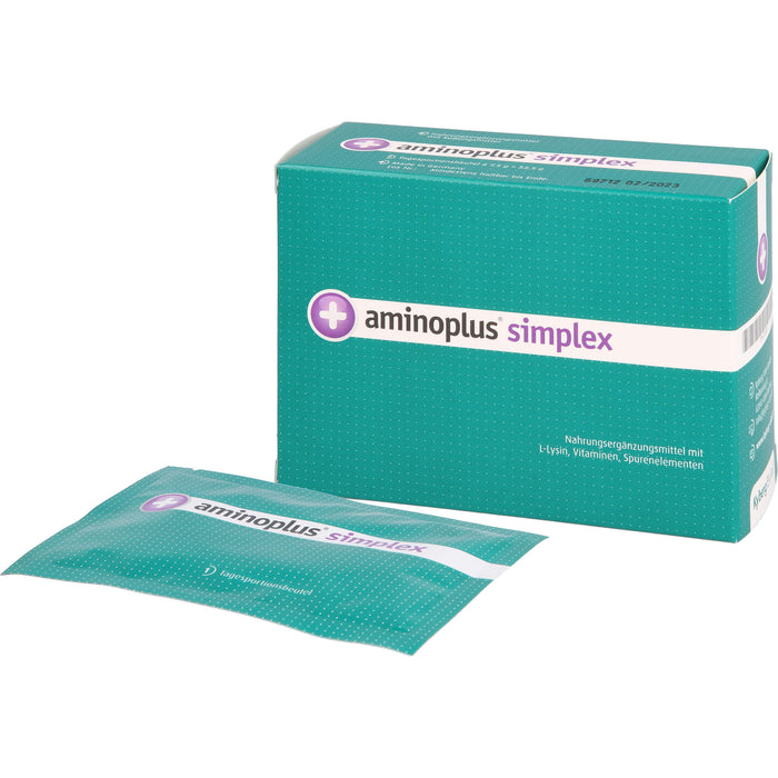 aminoplus simplex Tagesportionsbeutel, 7 pc Sachets