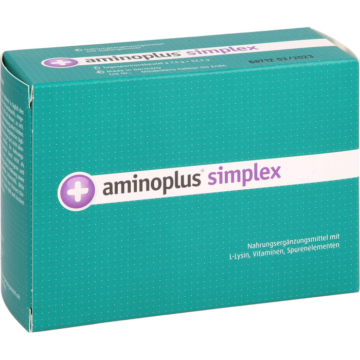 aminoplus simplex Tagesportionsbeutel, 7 pc Sachets