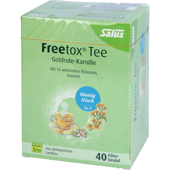 Salus Freetox Tee Goldrute-Kamille, 40 pcs. Filter bag