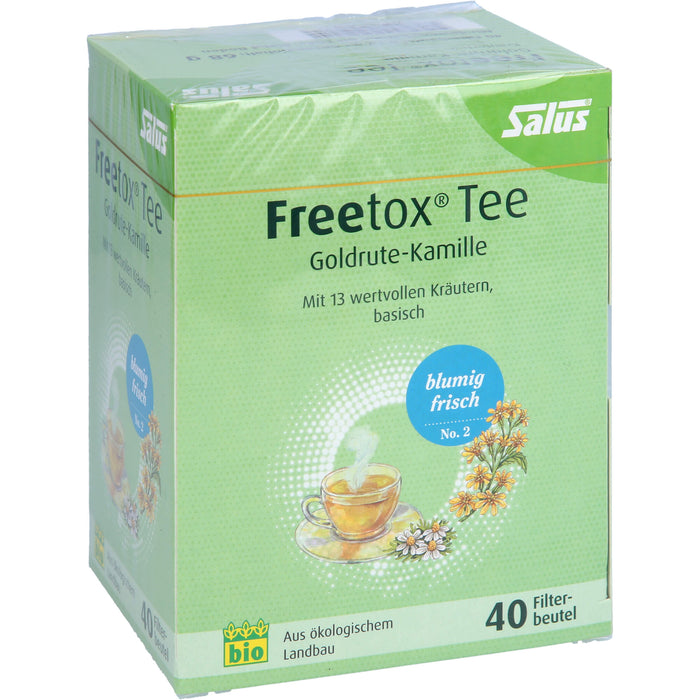 Salus Freetox Tee Goldrute-Kamille, 40 pc Sac filtrant