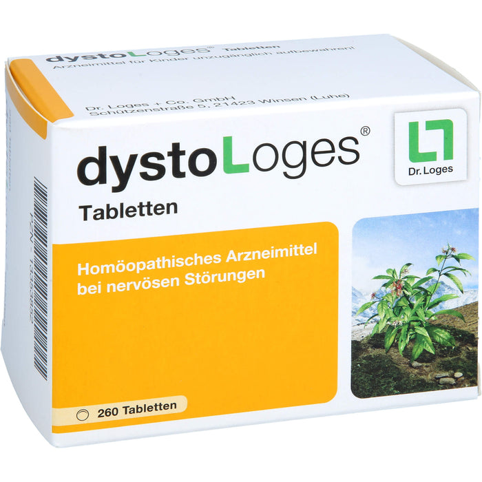 dystoLoges Tabletten bei nervösen Störungen, 260 pc Tablettes