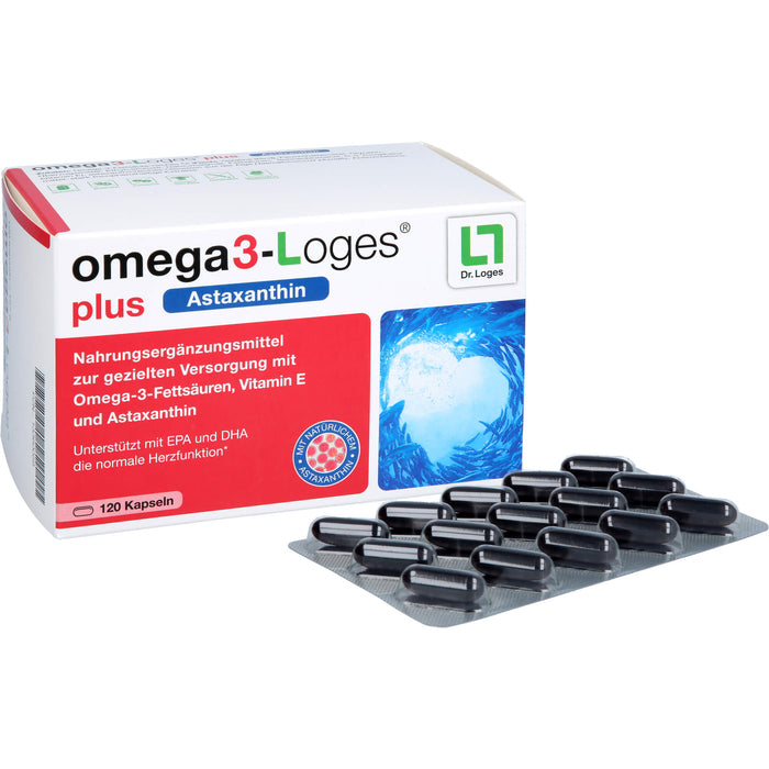 omega3-Loges plus Kapseln, 120 pcs. Capsules