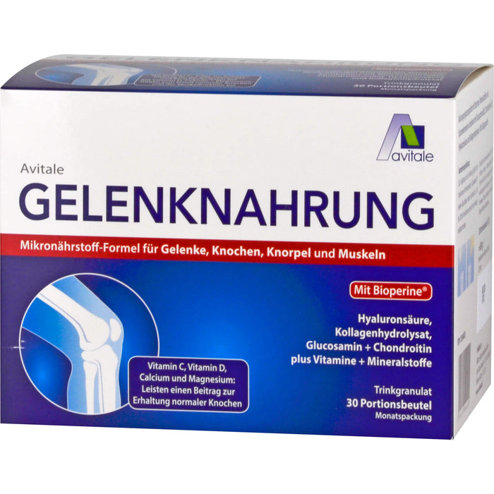 GELENKNAHRUNG+HYALURONSÄURE TRINKGRANULAT, 30X15 g BEU