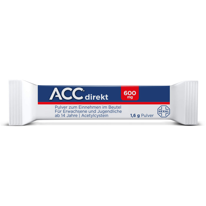 ACC direkt 600 mg Pulver, 10 pcs. Sachets