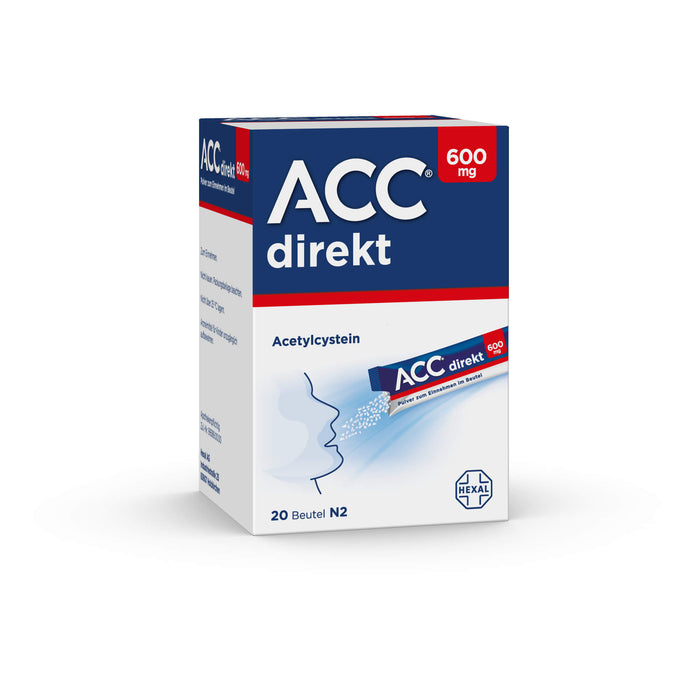 ACC direkt 600 mg Pulver, 20 St. Beutel