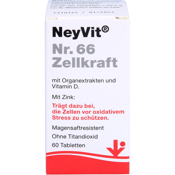 NeyVit Nr. 66 Zellkraft, 60 St TMR