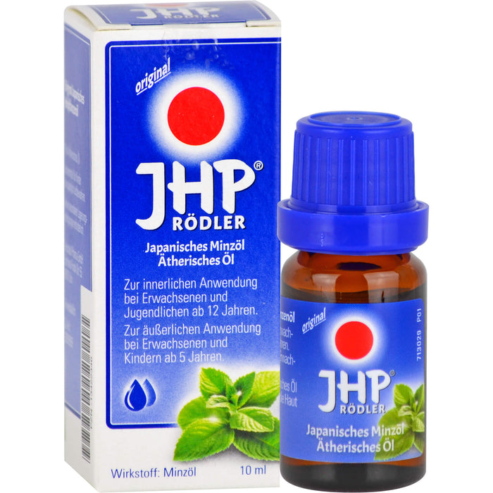 JHP Rödler Japanisches Minzöl, 10 ml Huile éthérique