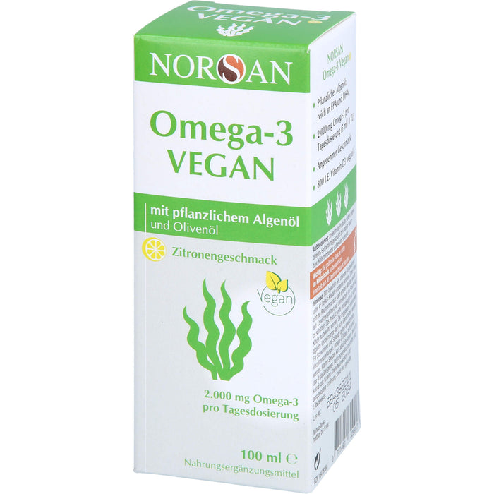 NORSAN Omega-3 vegan Flüssigkeit, 100 ml Lösung