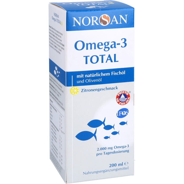 NORSAN Omega-3 Total Flüssigkeit, 200 ml Solution