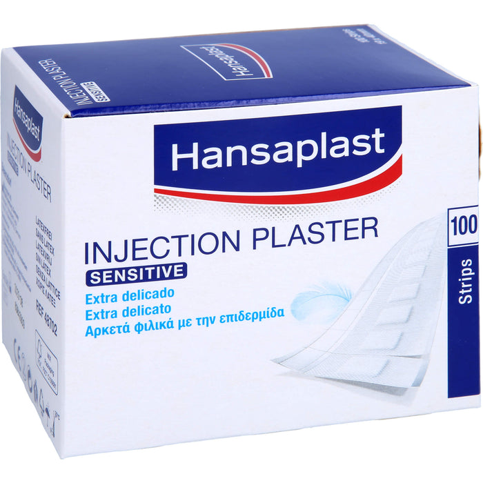 Hansaplast sensitive Injektionspflaster, 100 pc Pansement