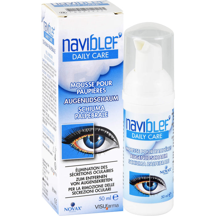 Naviblef Daily Care Augenlidschaum, 50 ml Foam