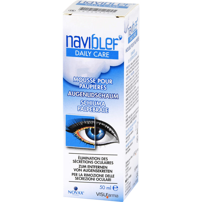 Naviblef Daily Care Augenlidschaum, 50 ml Mousse