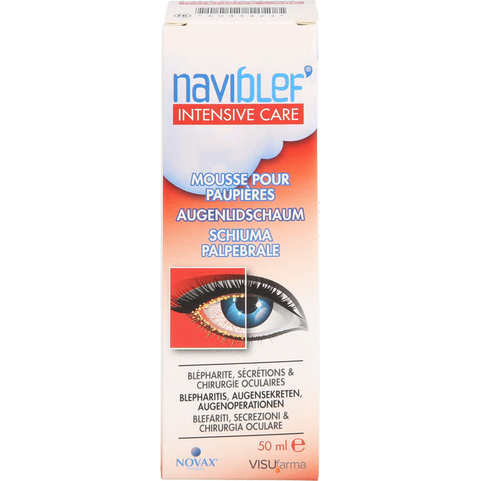 naviblef Intensive care Augenlidschaum, 50 ml Foam