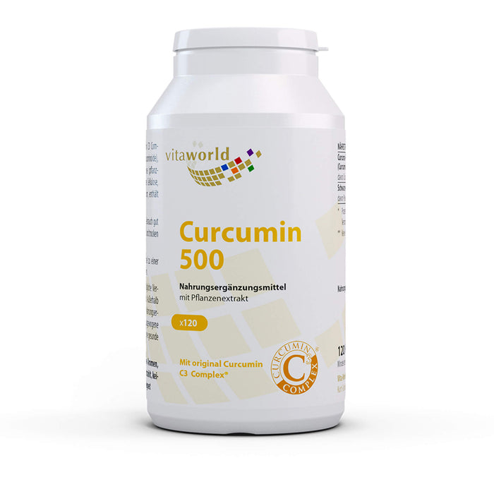 vitaworld Curcuma 500 mg Kapseln, 120 pcs. Capsules