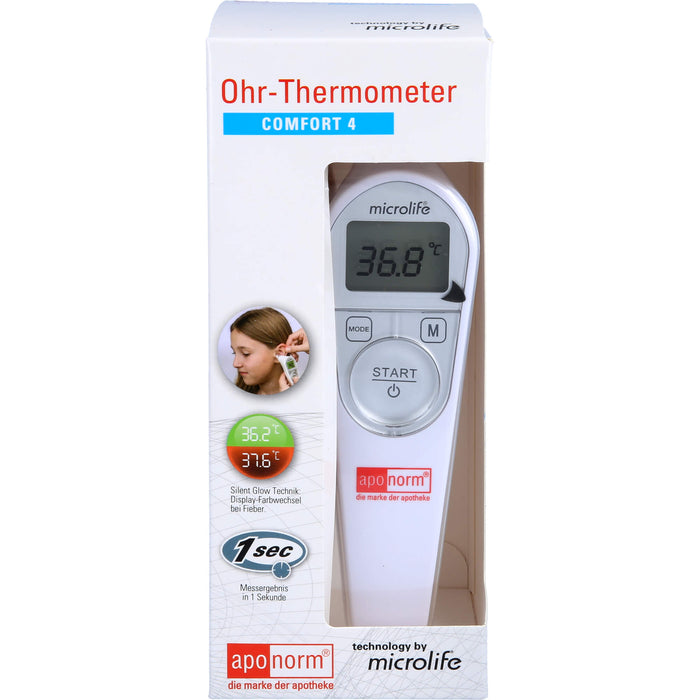 aponorm Fieberthermometer Ohr Comfort 4, 1 St