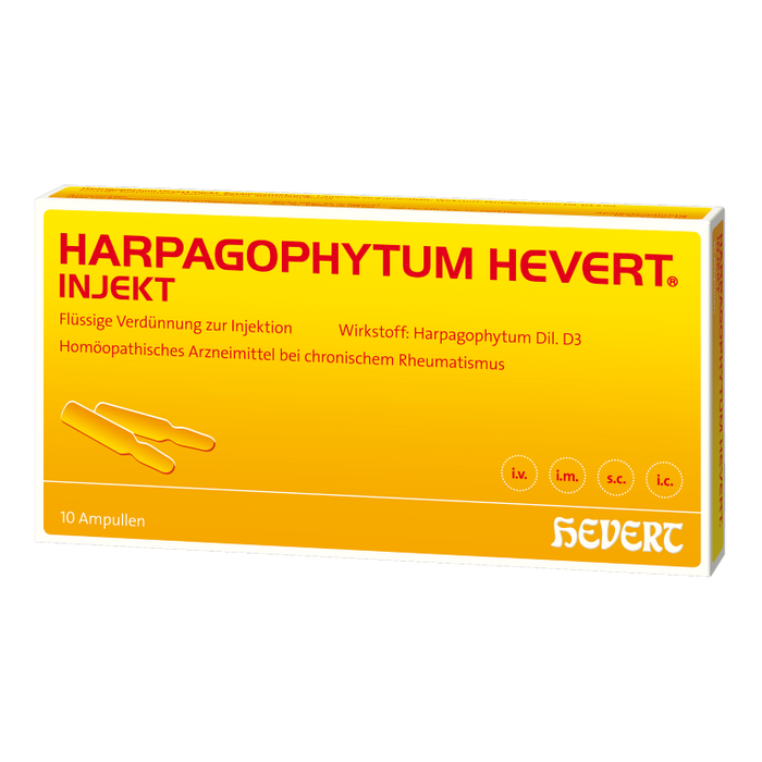 Harpagophytum Hevert injekt Ampullen, 10 St. Ampullen