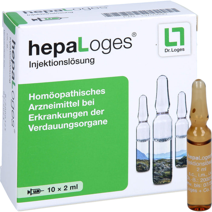 hepaLoges Injektionslösung, 10 St. Ampullen