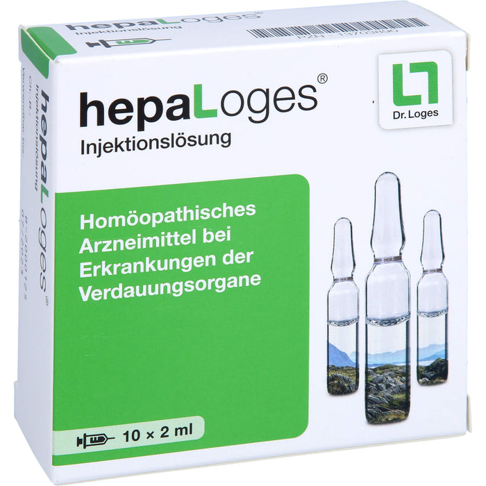 hepaLoges Injektionslösung, 10 St. Ampullen