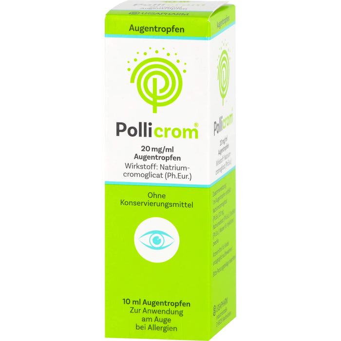 Pollicrom Augentropfen bei allergischer Bindehautentzündung, 10 ml Lösung