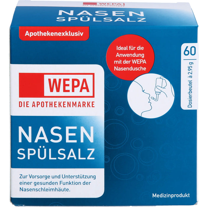 WEPA Nasenspülsalz, 177 g Salt