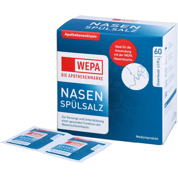 WEPA Nasenspülsalz, 177 g Salt