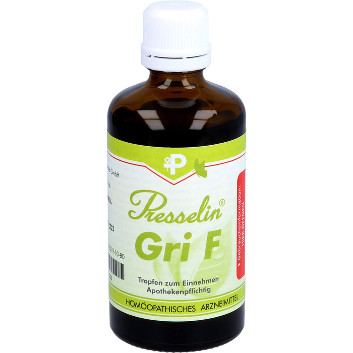 Presselin GRI F Tropfen zum Einnehmen, 100 ml TEI