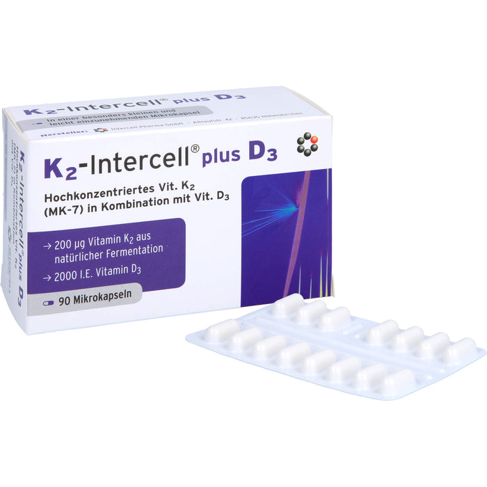 K2-Intercell plus D3 Kapseln, 90 St. Kapseln