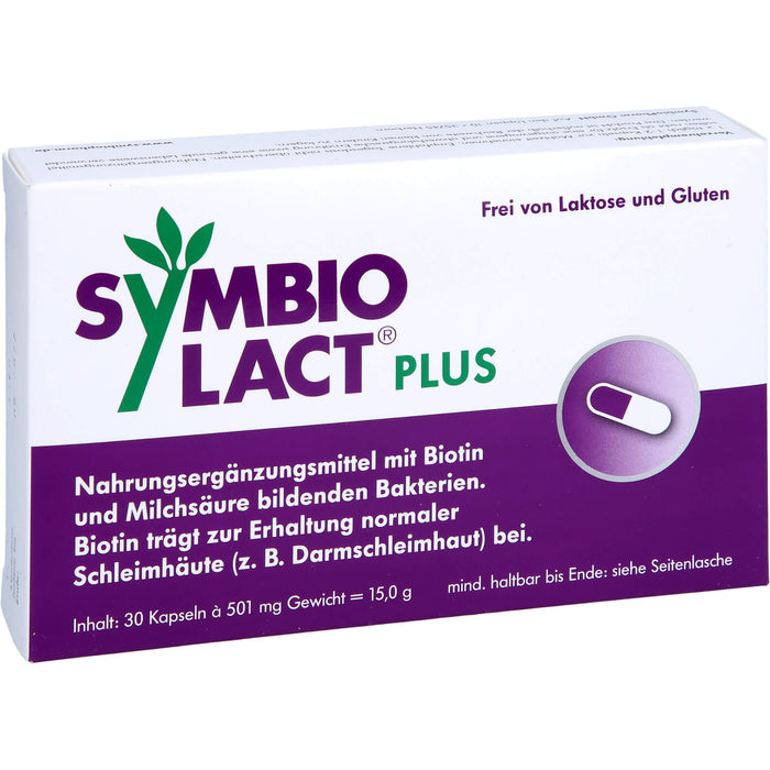 SymbioLact plus Kapseln, 30 St. Kapseln