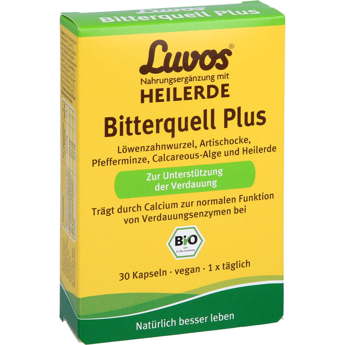 Luvos Heilerde bio Bitterquell Plus Kapseln, 30 St. Kapseln