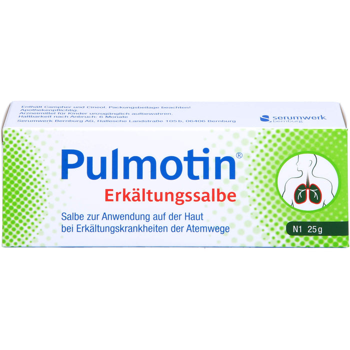 Pulmotin Erkältungssalbe, 25 g Cream