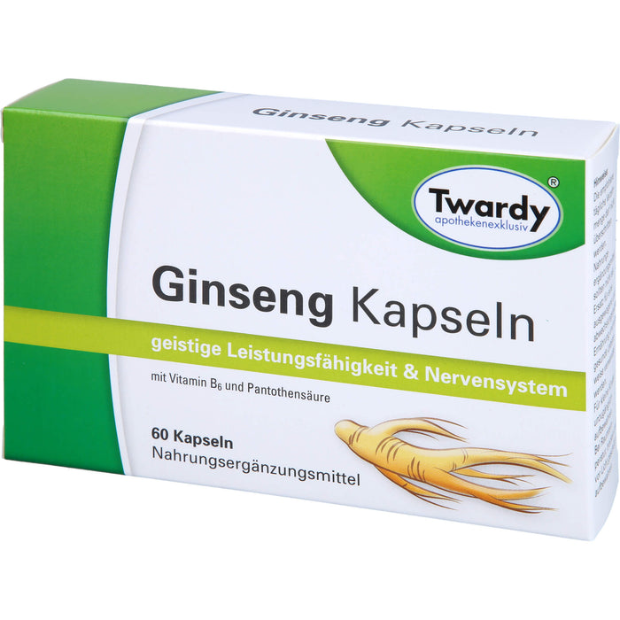 Twardy Ginseng Kapseln, 60 pcs. Capsules