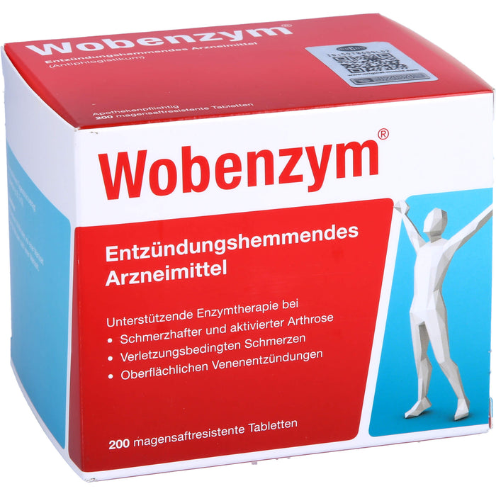 Wobenzym Tabletten entzündungshemmendes Arzneimittel, 200 St. Tabletten