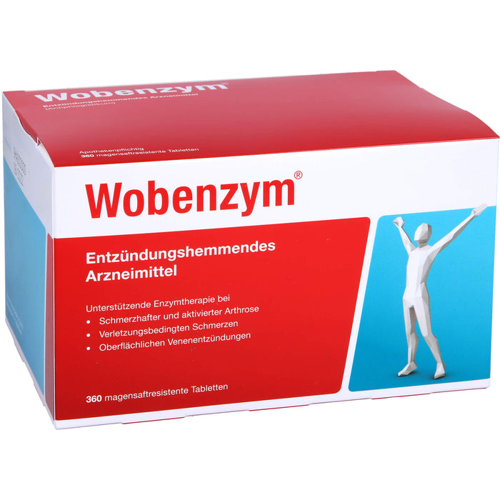 Wobenzym, magensaftresistente Tablette, 360 pcs. Tablets