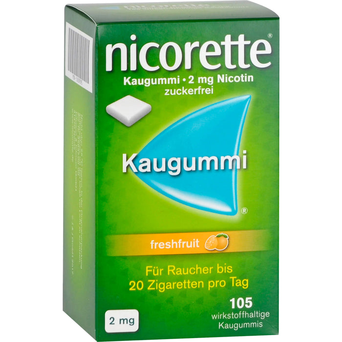 nicorette freshfruit 2 mg Kaugummi Reimport Kohlpharma, 105 St. Kaugummi