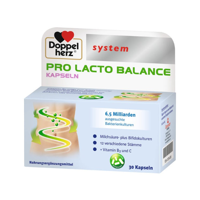 Doppelherz system PRO LACTO BALANCE, 30 St. Kapseln