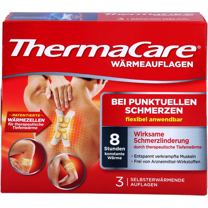 ThermaCare Wärmeauflagen bei punktuellen Schmerzen, 3 pcs. Patch