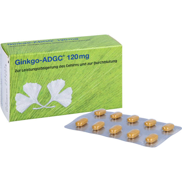 Ginkgo-ADGC 120 mg Filmtabletten, 60 pc Tablettes