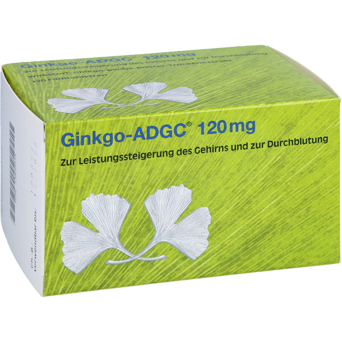 Ginkgo-ADGC 120 mg, Filmtabletten, 120 pc Tablettes