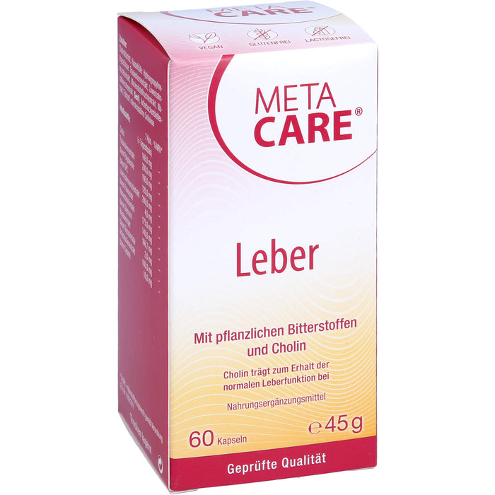 metacare Leber Kapseln, 60 pc Capsules