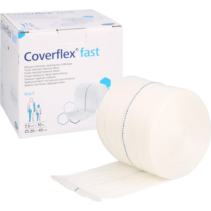 Coverflex fast Gr3 Schlauchverb. 7,5cmx10m, 1 St VER