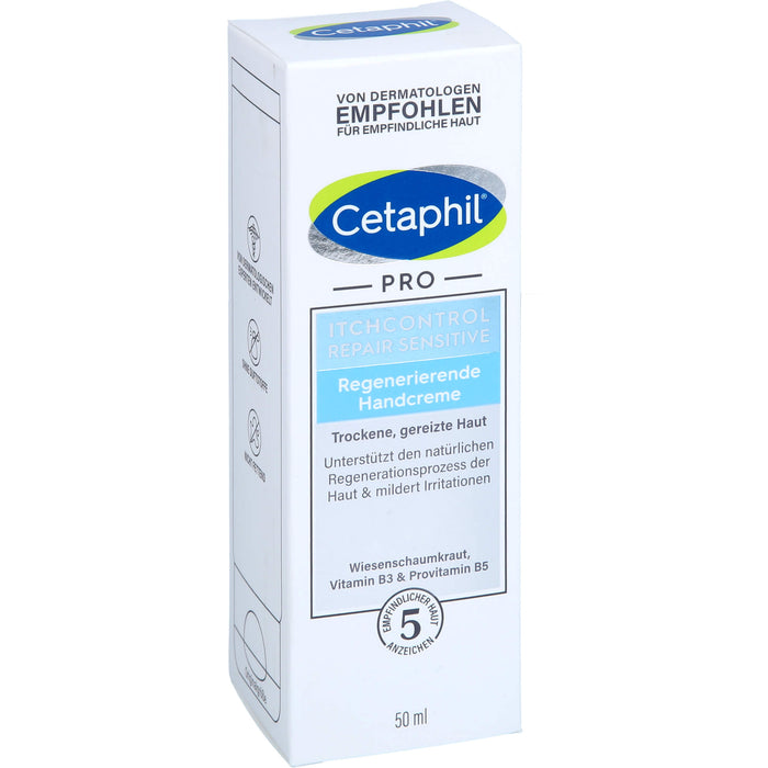 Cetaphil Pro Itch Control Handcreme, 50 ml Cream