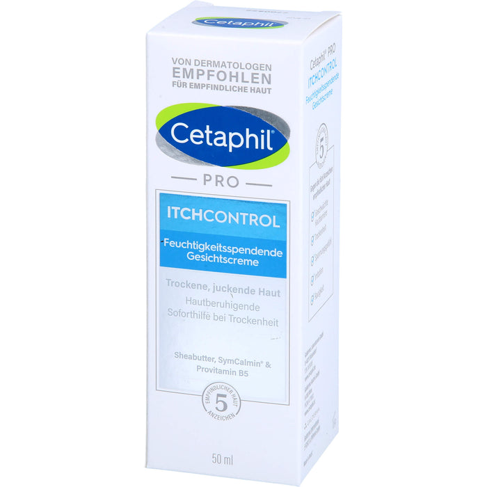 Cetaphil Pro Itch Control Gesichtscreme, 50 ml Crème