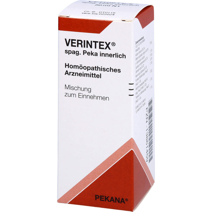 Verintex spag. Peka innerlich Mischung, 50 ml TRO