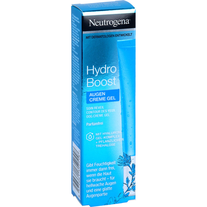 Neutrogena HydroBoost Belebendes Augen Creme Gel, 15 ml GEL