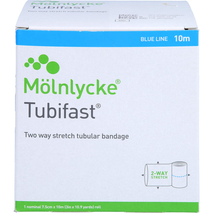 TUBIFAST 2-WAY-STRETCH 7,5 cmx10 m blau, 1 St VER