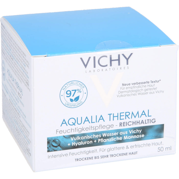 VICHY Aqualia Thermal reichhaltige Feuchtigkeitspflege, 50 ml Cream