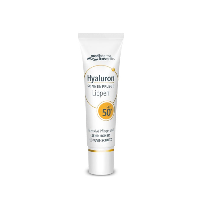 medipharma cosmetics Hyaluron Sonnenpflege Lippen LSF 50+, 7 ml Cream