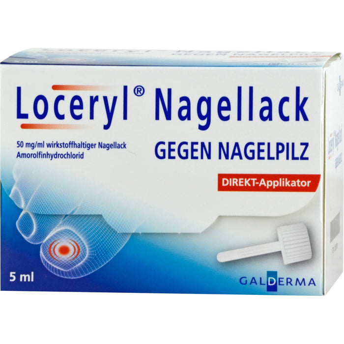 Loceryl kohlpharma Nagellack gegen Nagelpilz Direkt-Applikator, 5 ml Nail varnish containing active ingredients