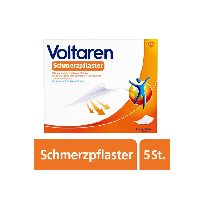 Voltaren Schmerzpflaster, 5 St. Pflaster