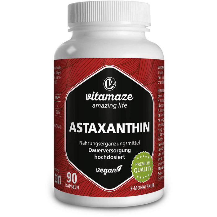 Astaxanthin 4 mg vegan, 90 St KAP